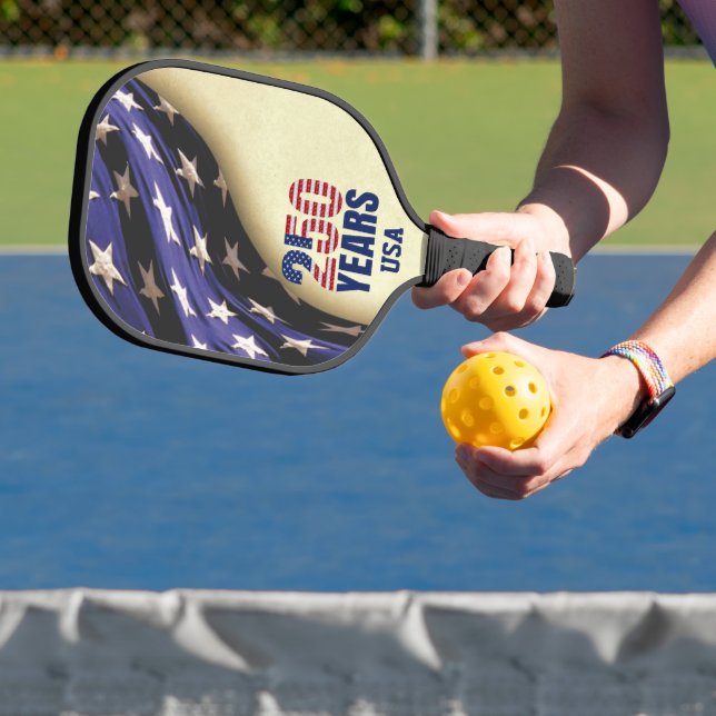 250 Years American Independence Birthday Pickleball Schläger (InSitu)