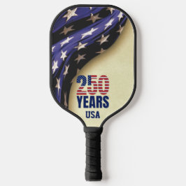 250 Years American Independence Birthday Pickleball Schläger