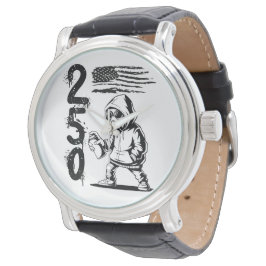 250 Years of Freedom Funny Eagle 4th of July 2026 Armbanduhr