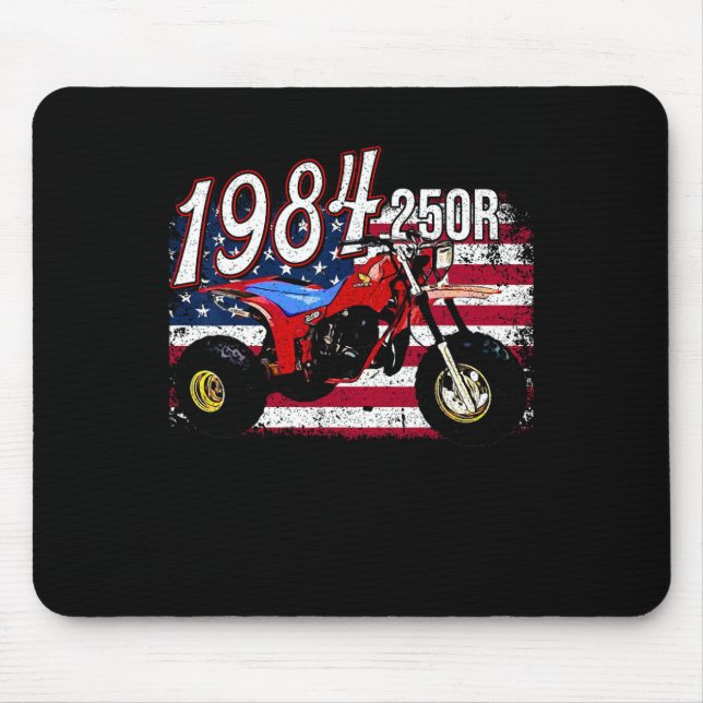 250r AC 1984 84 4. Juli Amerikaner Mousepad (Vorne)