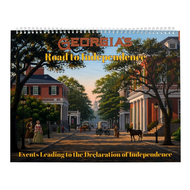 250th Anniversary - State of Georgia Calendar Kalender (Titelbild)