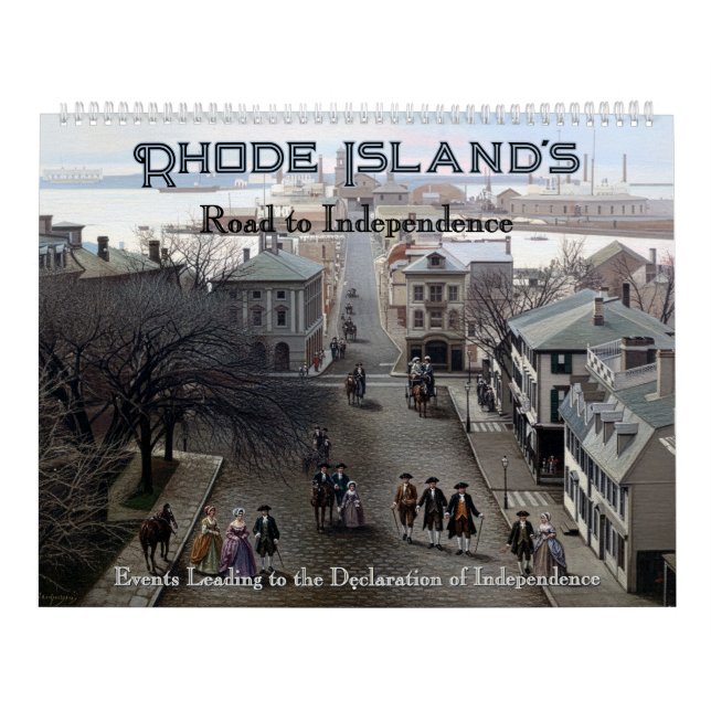 250th Anniversary -State of Rhode Island Calendar Kalender (Titelbild)