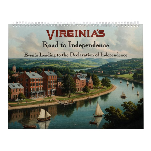 250th Anniversary - State of Virginia Calendar Kalender (Titelbild)