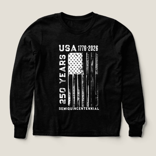 250Th Anniversary USA 4Th Of July T-Shirt (Design Vorderseite)