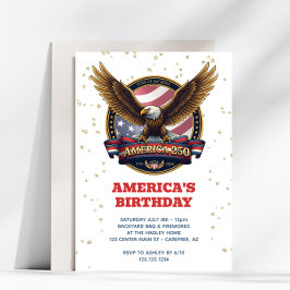 250th Anniversary USA Birthday Einladung