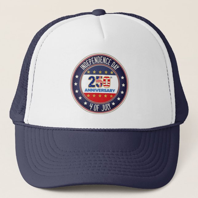 250th Anniversary USA Patriotic | 1776–2026 Truckerkappe (Vorderseite)
