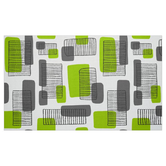 251215 - Grün und Grau Stoff (Fat Quarter (45,7 x 55,9 cm))