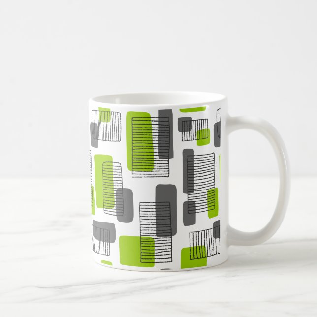 251215 - Grün und Grau Tasse (Rechts)