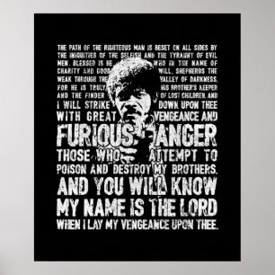 2517 Jules Winnfield Poster