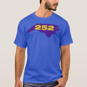 252 Lila und Gold T-Shirt