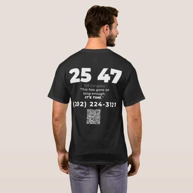 2547  T-Shirt (Schwarz voll)