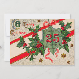 25.12. Heilige Weihnachtsdekoration Einladung