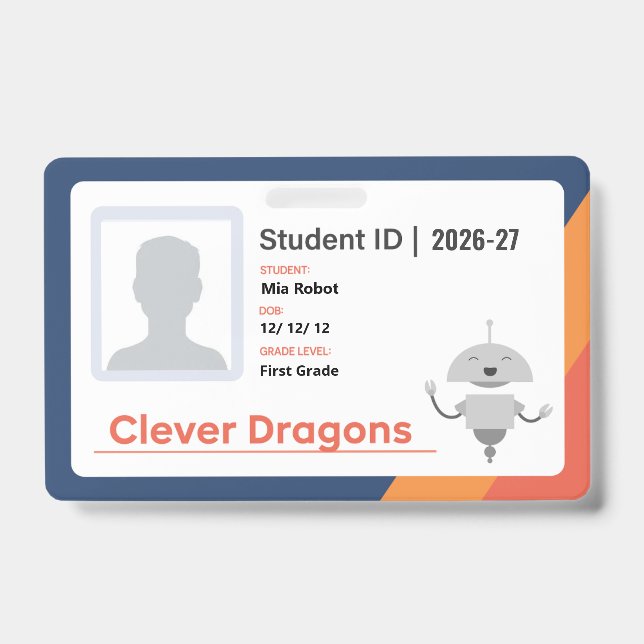 25-26 Clever Dragons Abzeichen Ausweis (Vorderseite)
