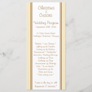 25 4x9 Hochzeitsprogramm nur Verheirateten Paar go Programm