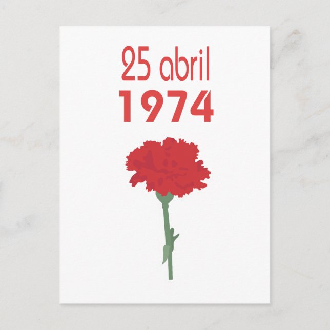 25 Abril Postkarte (Vorderseite)