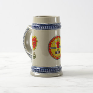 25. Abteilung Infanterie Afghanistan Veteran Bierglas