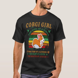 25 Corgi Die Seele einer Hexe Corgi T-Shirt