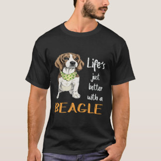25 Das Leben ist einfach besser mit einem Beagle T-Shirt