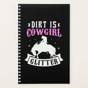 25.Direkt ist Cowgirl-Glitzer Planer