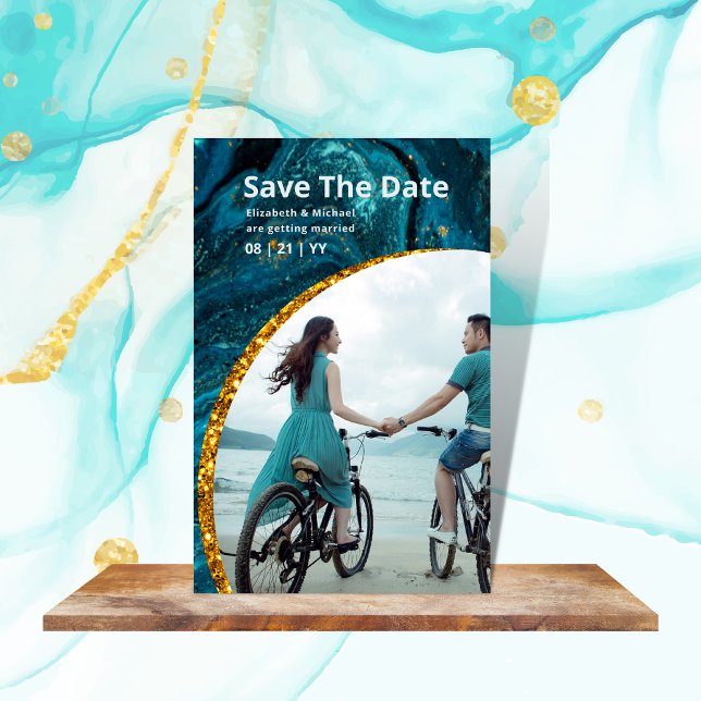 25-fache magnetische Agate Gold FOTO Hochzeiten RE Magnetische Visitenkarte (Von Creator hochgeladen)