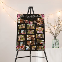 25-Foto-Trauer-Tribut-Blumendisplay