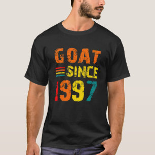 25. Geburtstag 25 Jahre alte Ziege seit 1997 T-Shirt