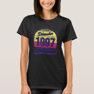 25. Geburtstag Absolut Großartig Vintage Dezember  T-Shirt