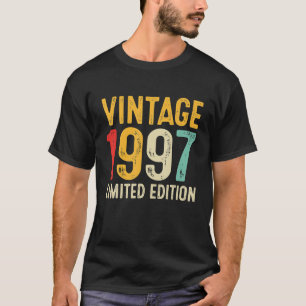 25. Geburtstagsgeschenk 25 Jahre alt Vintage 1997 T-Shirt