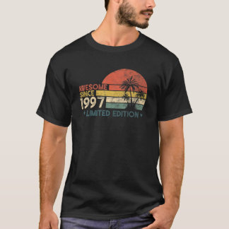 25 Geburtstagsgeschenke Phantastisch seit 1997 Lim T-Shirt