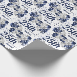 25. Geburtstagsseestützpunkt Geschenkpapier