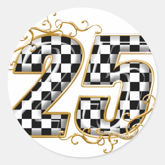 25 gold.png runder aufkleber (Vorderseite)