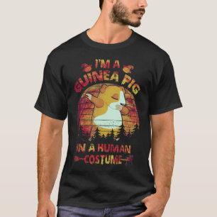 25 Halloween-Kostüm für Menschen im Meerschweinche T-Shirt