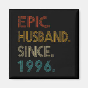 25. Hochzeit Jubiläum Geschenk Ihm epischen Mann Magnet