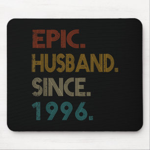 25. Hochzeit Jubiläum Geschenk Ihm epischen Mann Mousepad