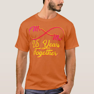 25. Hochzeitstag 25 Jahre Ehe 2 T-Shirt