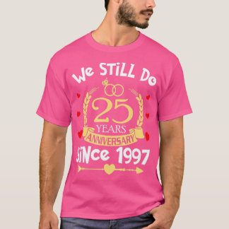 25. Hochzeitstag 25 Jahre T-Shirt
