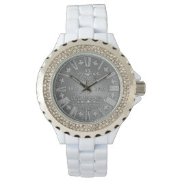 25. Hochzeitstag Armbanduhr