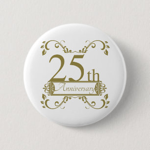 25. Hochzeitstag Button