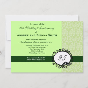 25. Hochzeitstag Einladung