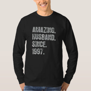 25. Hochzeitstag für Ihm Phantastischen Ehemann Si T-Shirt