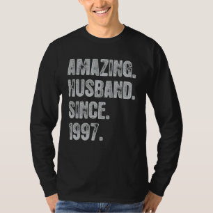 25. Hochzeitstag für Ihm Phantastischen Ehemann Si T-Shirt