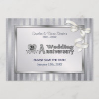 25. Hochzeitstag - Silber