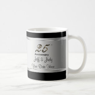 25. Hochzeitstag Tasse