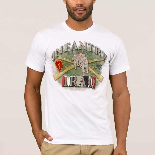 25. Inf Div. - Der Irak T-Shirt (Vorderseite)