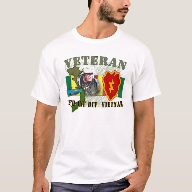 25. Inf Div. - Vietnam T-Shirt (Vorderseite)