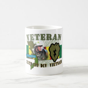 25. Inf Div.-Vietnam (w/CIB) Kaffeetasse