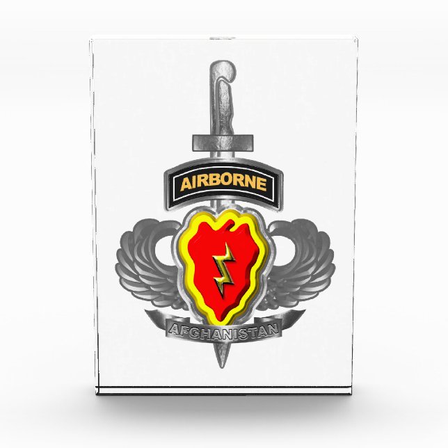 25. Infanterie-Division Afghanistan Veteran Fotoblock (Vorderseite)
