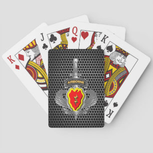 25. Infanterie-Division Airborne Dagger Spielkarten