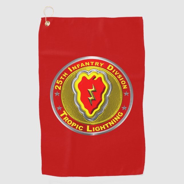 25. Infanterie-Division Golfhandtuch (Vorderseite)