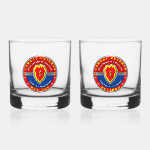 25. Infanterie Division Remüde Whiskyglas